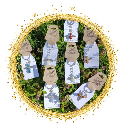 Přívěsek na klíče-Anděl střední