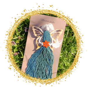 Rajana - Macramé - Motýlek lásky zelený